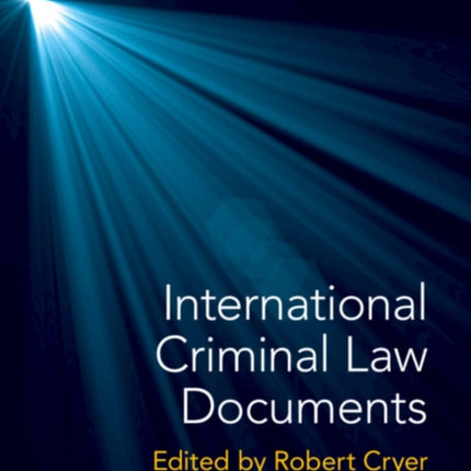 International Criminal Law Documents