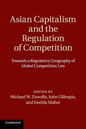 Asian Capitalism and the Regulation of