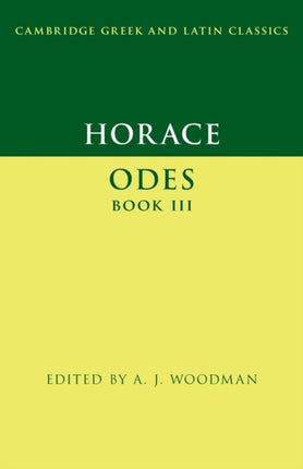 Horace Odes Book III