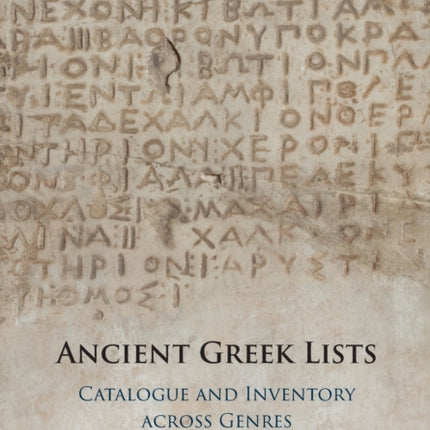 Ancient Greek Lists