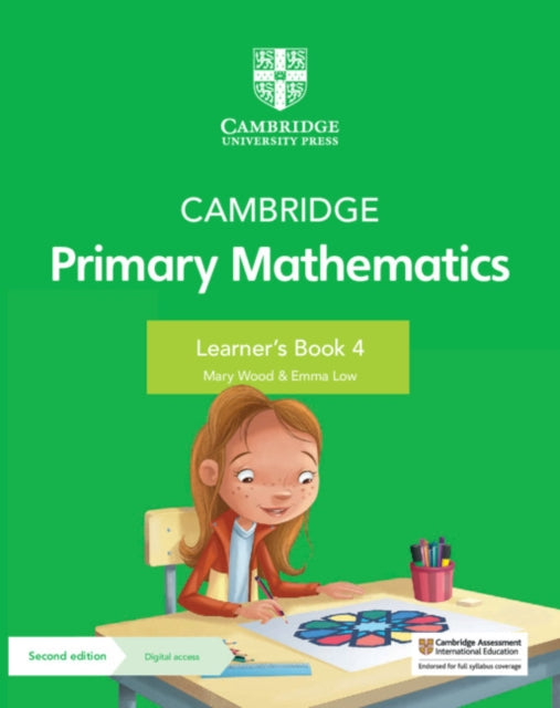 Cambridge Primary Mathematics Learners Book 4 with Digital Access 1 Year