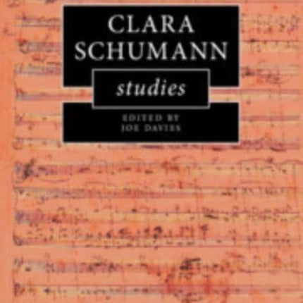 Clara Schumann Studies