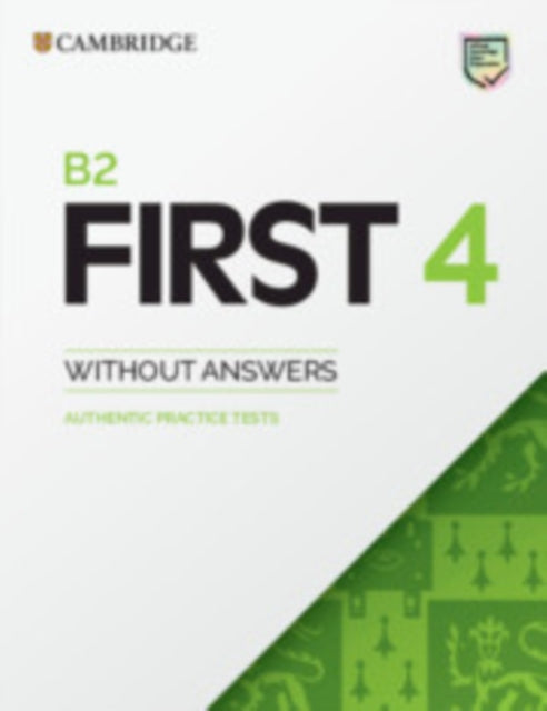 B2 First 4 Students Book without Answers