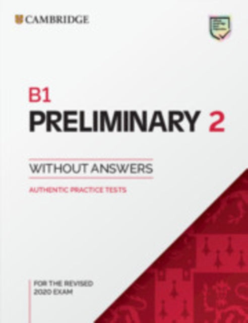 B1 Preliminary 2 Students Book without Answers