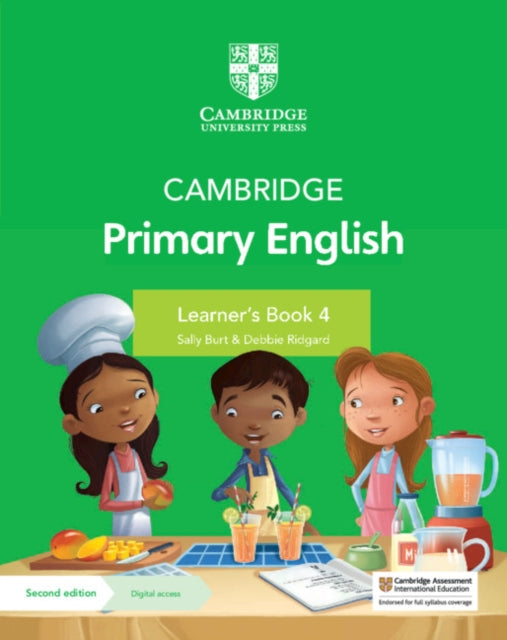 Cambridge Primary English Learners Book 4 with Digital Access 1 Year