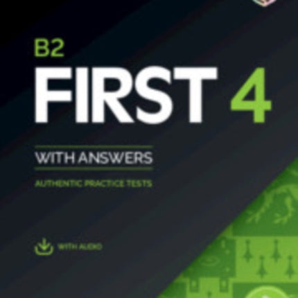 B2 First 4 Students Book with Answers with Audio