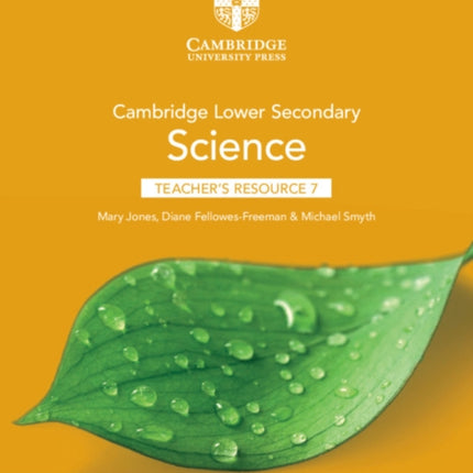 Cambridge Lower Secondary Science Teachers Resource 7 with Digital Access