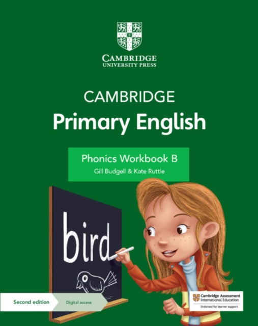 Cambridge Primary English Phonics Workbook B with Digital Access 1 Year