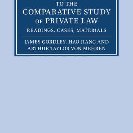 An Introduction to the Comparative Study of