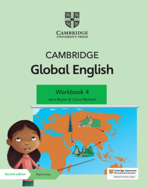 Cambridge Global English Workbook 4 with Digital Access 1 Year