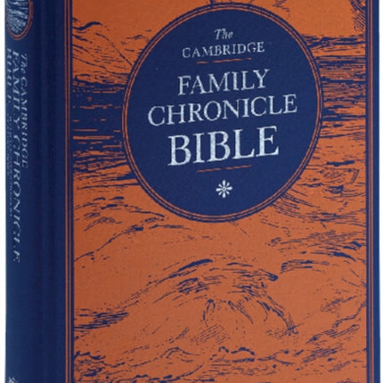 Cambridge KJV Family Chronicle Bible Blue Hb Cloth Over Boards
