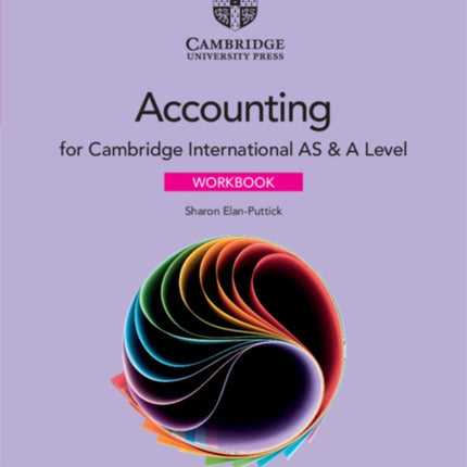 Cambridge International AS  A Level Accounting