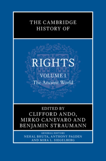 The Cambridge History of Rights Volume 1 The Ancient World