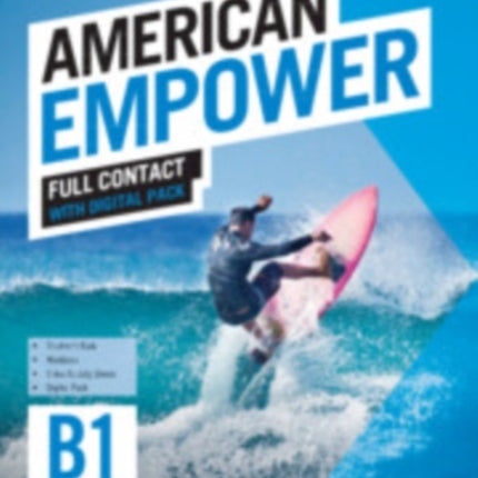 American Empower PreintermediateB1 Full Contact with Digital Pack