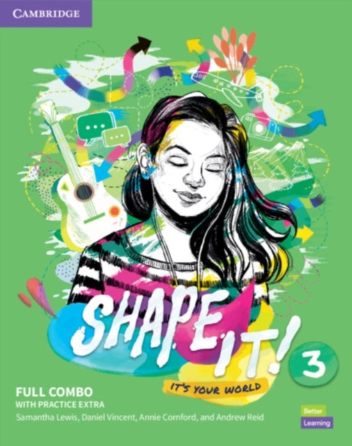 Shape It Level 3 Full Combo Students Book and Workbook with Practice Extra