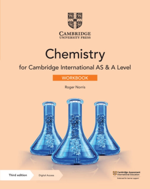 Cambridge International AS  A Level Chemistry Workbook with Digital Access 2 Years