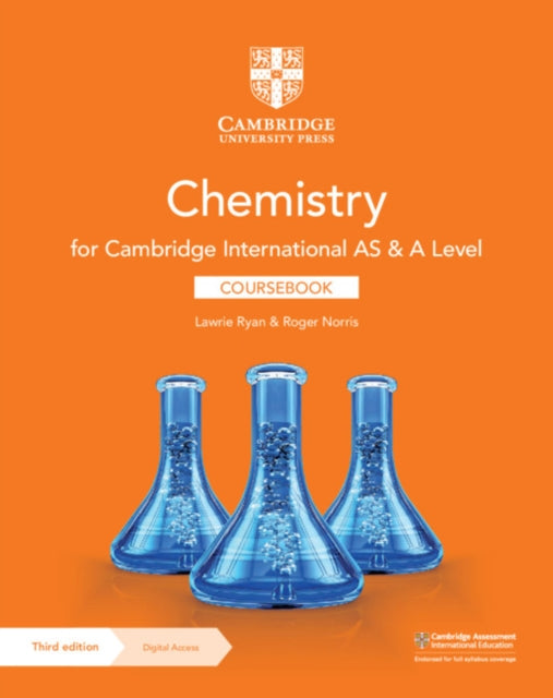 Cambridge International AS  A Level Chemistry Coursebook with Digital Access 2 Years