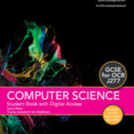 GCSE Computer Science for OCR Student Book with Digital Access 2 Years Updated Edition