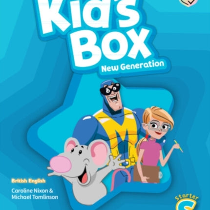 Kids Box New Generation Starter Class Book with Digital Pack British English