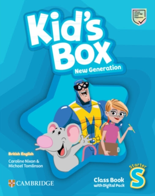 Kids Box New Generation Starter Class Book with Digital Pack British English