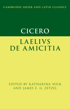 Cicero Laelius de amicitia