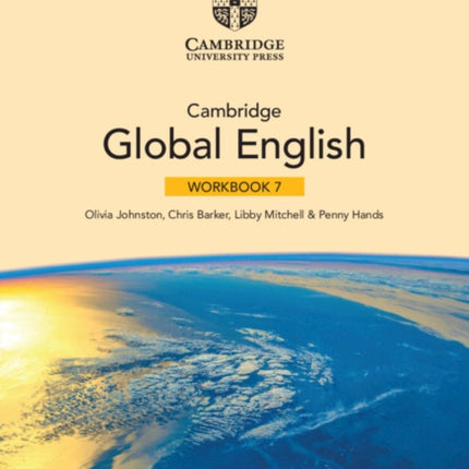 Cambridge Global English Workbook 7 with Digital Access 1 Year