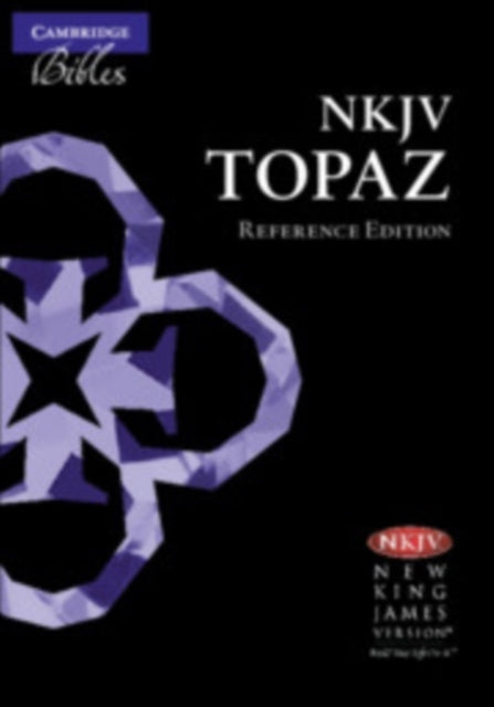 NKJV Topaz Reference Edition Black Calfsplit