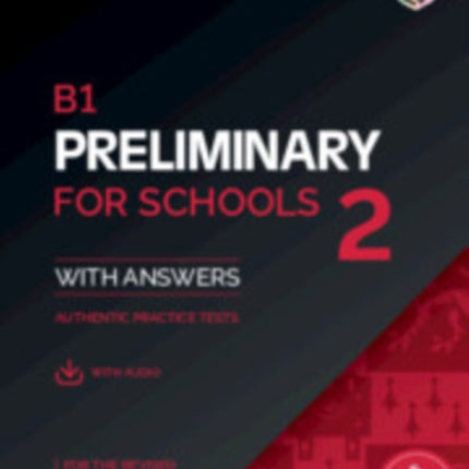 B1 Preliminary for Schools 2 Students Book with
