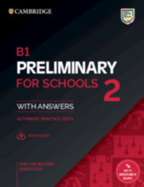 B1 Preliminary for Schools 2 Students Book with