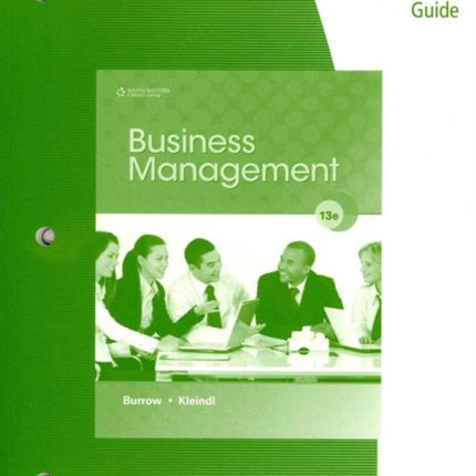 Student Activity Guide for BurrowKleindls Business Management 13th