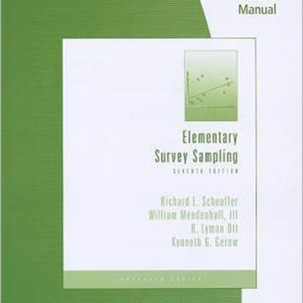 Student Solutions Manual for Scheaffer/Mendenhall/Ott/Gerow's  Elementary Survey Sampling