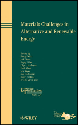 Materials Challenges in Alternative and Renewable