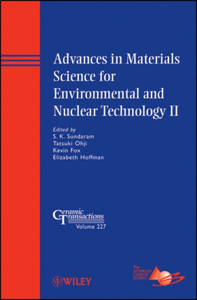 Advances in Materials Science for Environmental and Nuclear Technology II