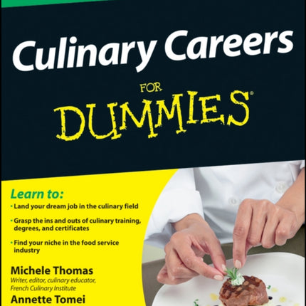 Culinary Careers For Dummies