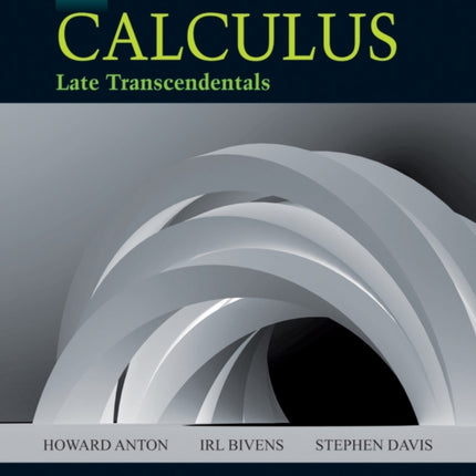 Calculus Late Transcendentals, International Student Version