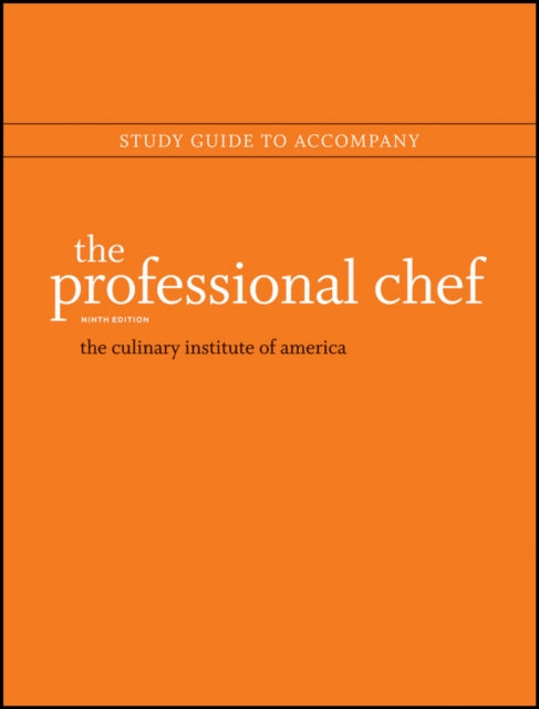 The Professional Chef, Study Guide