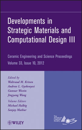 Developments in Strategic Materials and