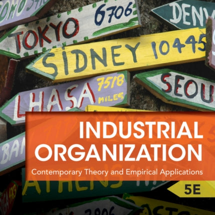 Industrial Organization: Contemporary Theory and Empirical Applications