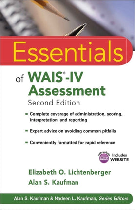 Essentials of WAIS-IV Assessment