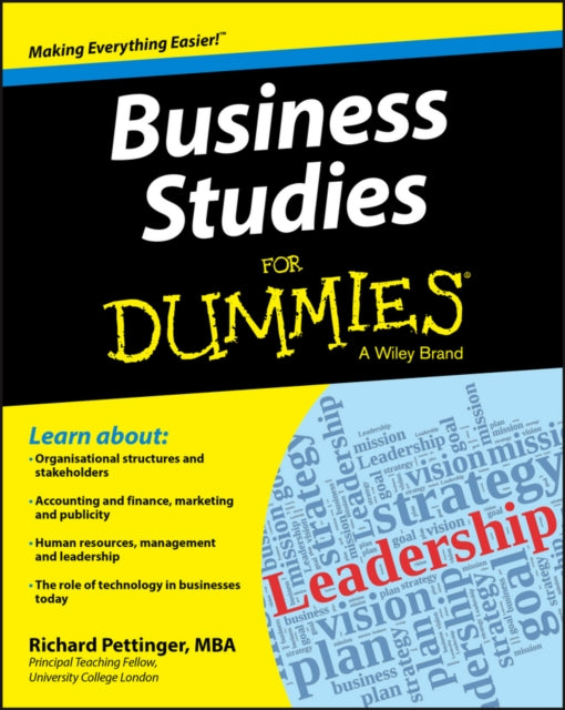 Business Studies For Dummies