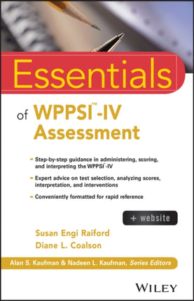 Essentials of WPPSI-IV Assessment