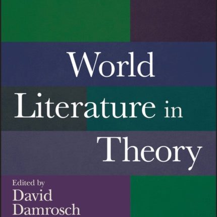 World Literature in Theory