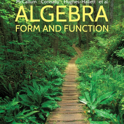 Algebra  Form and Function 2e
