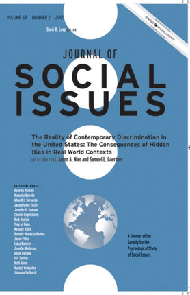 The Reality of Contemporary Discrimination in the United States: The Consequences of Hidden Bias in Real World Contexts