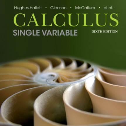 Calculus: Single Variable, International Student Version