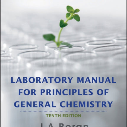 Laboratory Manual for Principles of General Chemistry