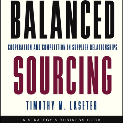 Balanced Sourcing: Cooperation and Competition in Supplier Relationships