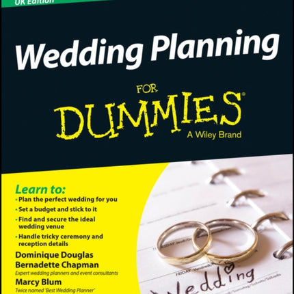 Wedding Planning For Dummies