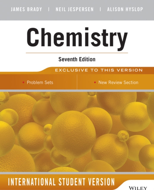 Chemistry: The Molecular Nature of Matter, International Student Version