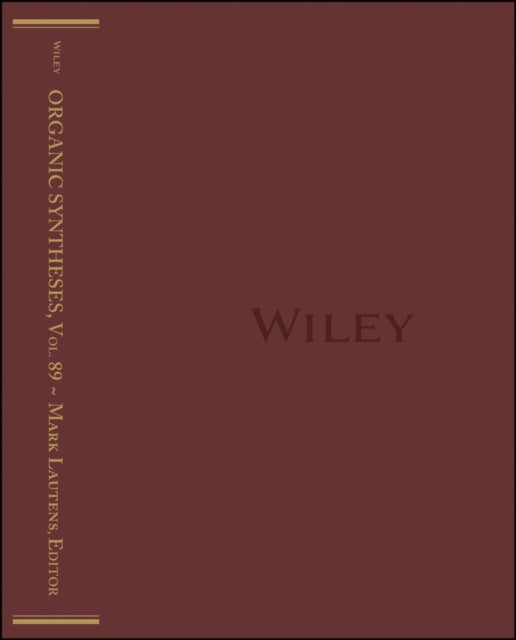 Organic Syntheses Volume 89